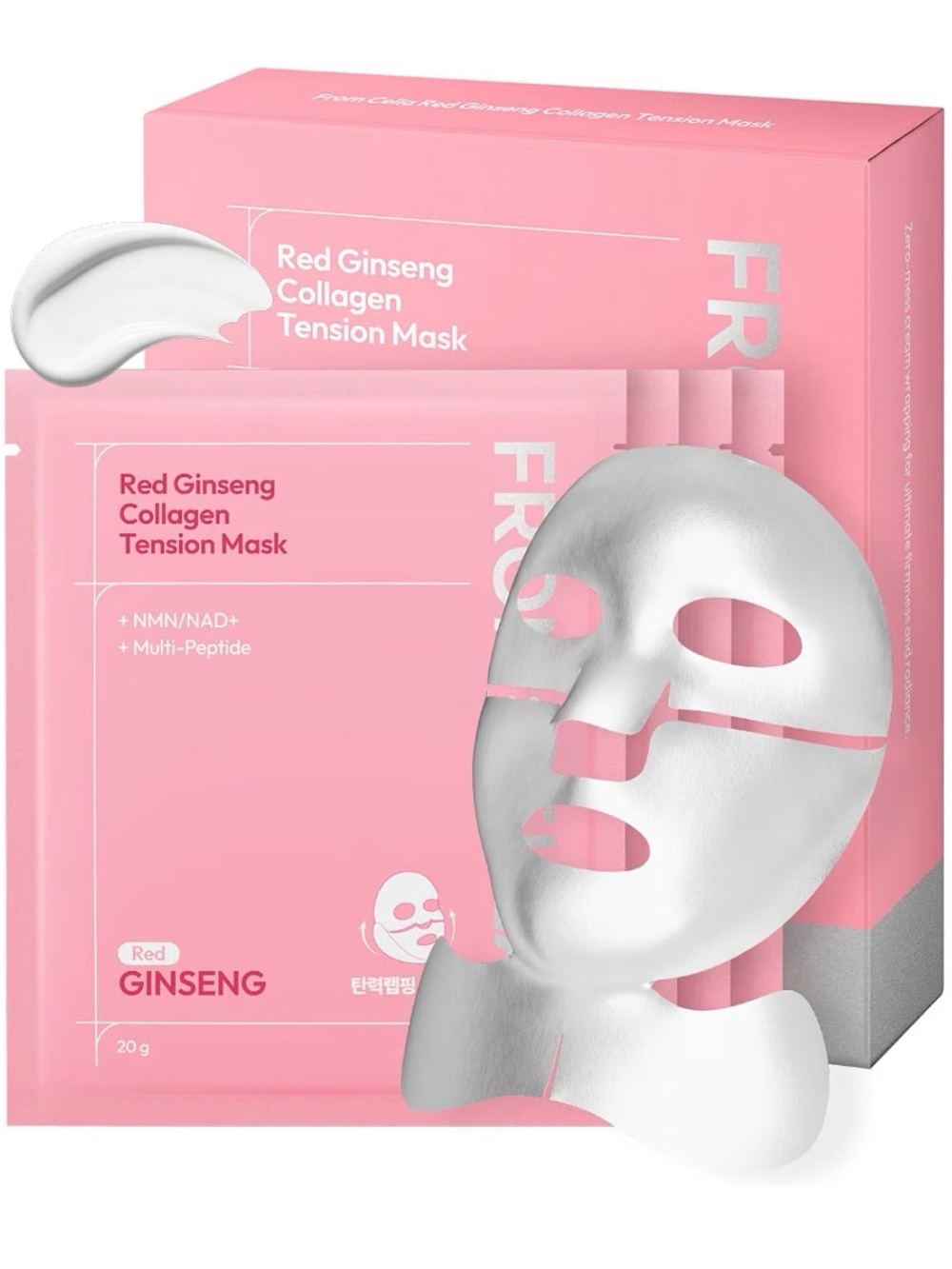 FROM CELLA Red Ginseng Collagen Tension Mask